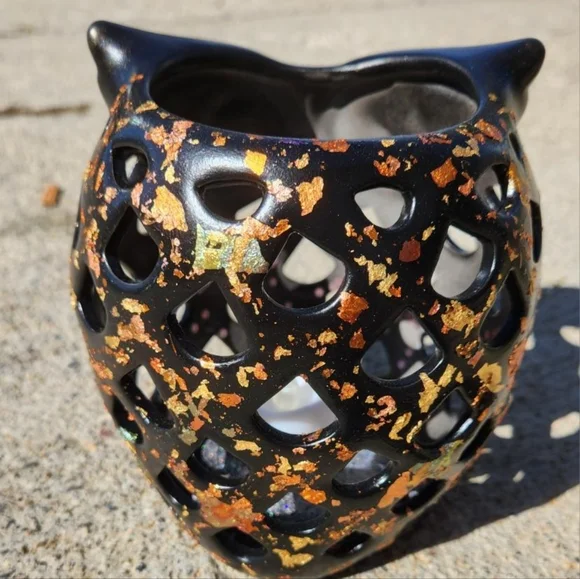 Hand Painted Decorative Owl - Picture 4 of 11